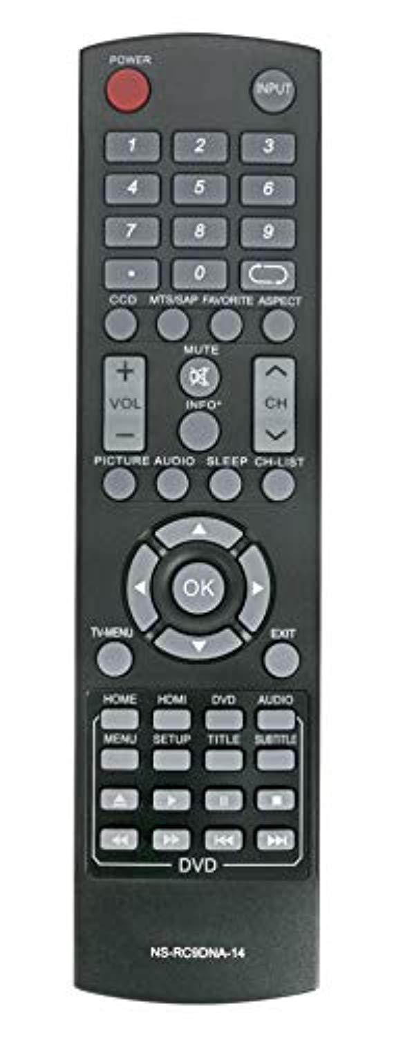 new combo remote ns-rc9dna-14 fit for insignia led tv dvd ns-28dd310na15 ns-32dd310na15 ns-32dd220na16 ns-32dd200na14 ns-28dd22