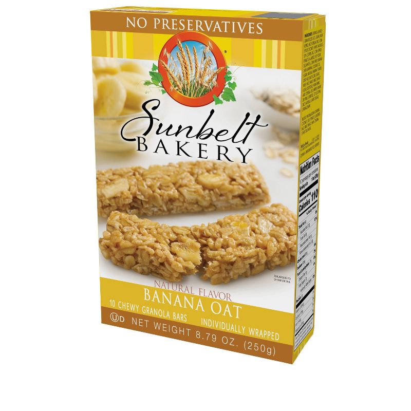 Sunbelt Bakery Banana Harvest Granola Bars - 10ct/8.79oz