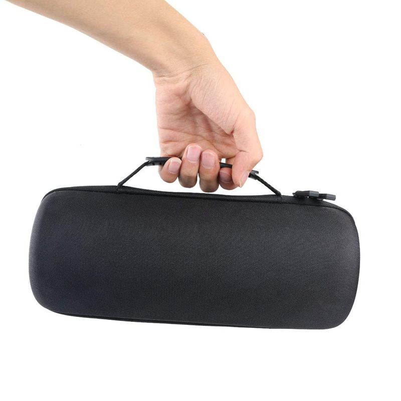 co2crea Hard Travel Case for JBL Pulse 4 Waterproof Portable Bluetooth Speaker (Black Case)