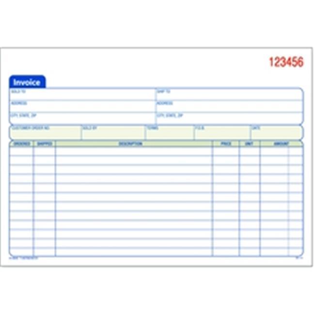Adams Carbonless Invoice Book