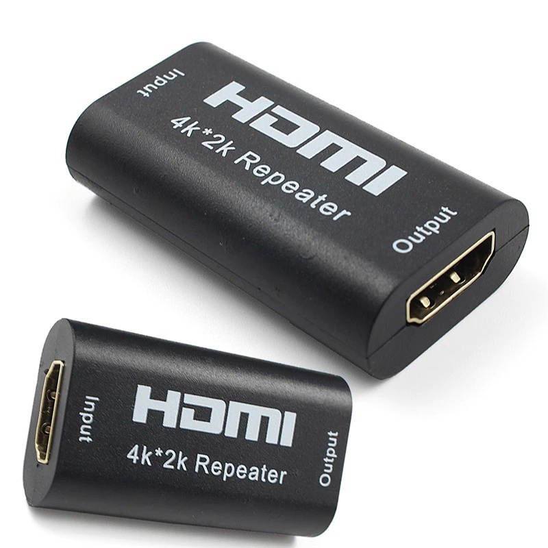 Mini 1080P 4K*2K HDMI Extender Repeater 3D HDMI Adapter Signal Amplifier Booster 4.95Gbps Over Signal HDTV AH131+ HDMI Extender