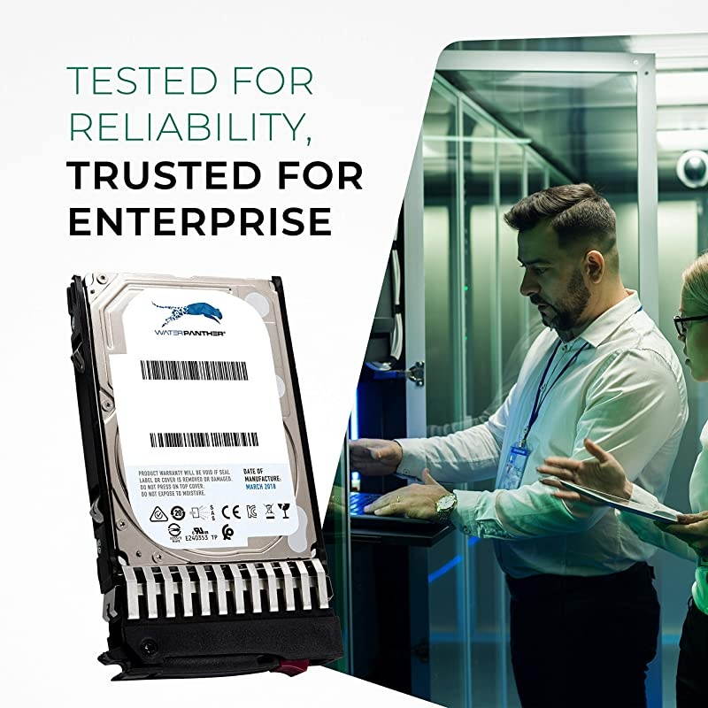 GB 10K RPM 512n SAS 6Gb/s 2.5-Inch HDD for HP Proliant Servers | Enterprise Data Center Hard Drive in HPE G7 Tray Compatible with 581286-B21 581311-001 597609-003 EG0FBDBU