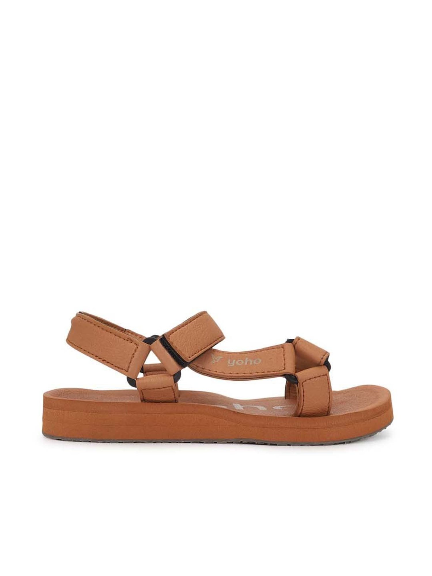 Yoho Women's Tan Floater Sandals