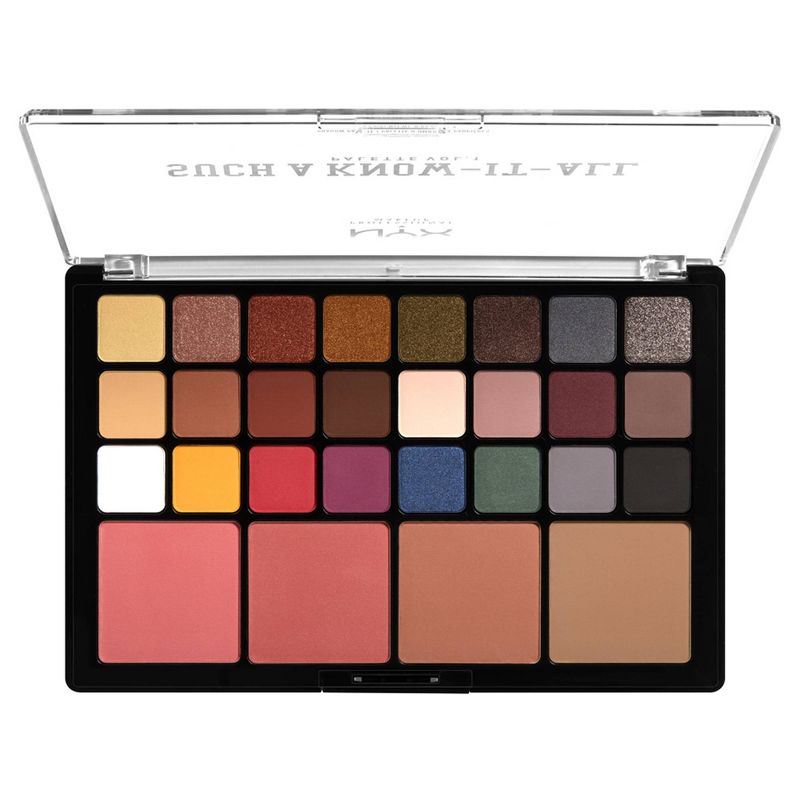 NYX Professional Makeup Such A Know It All Eyeshadow & Blush Palette - 10.76oz