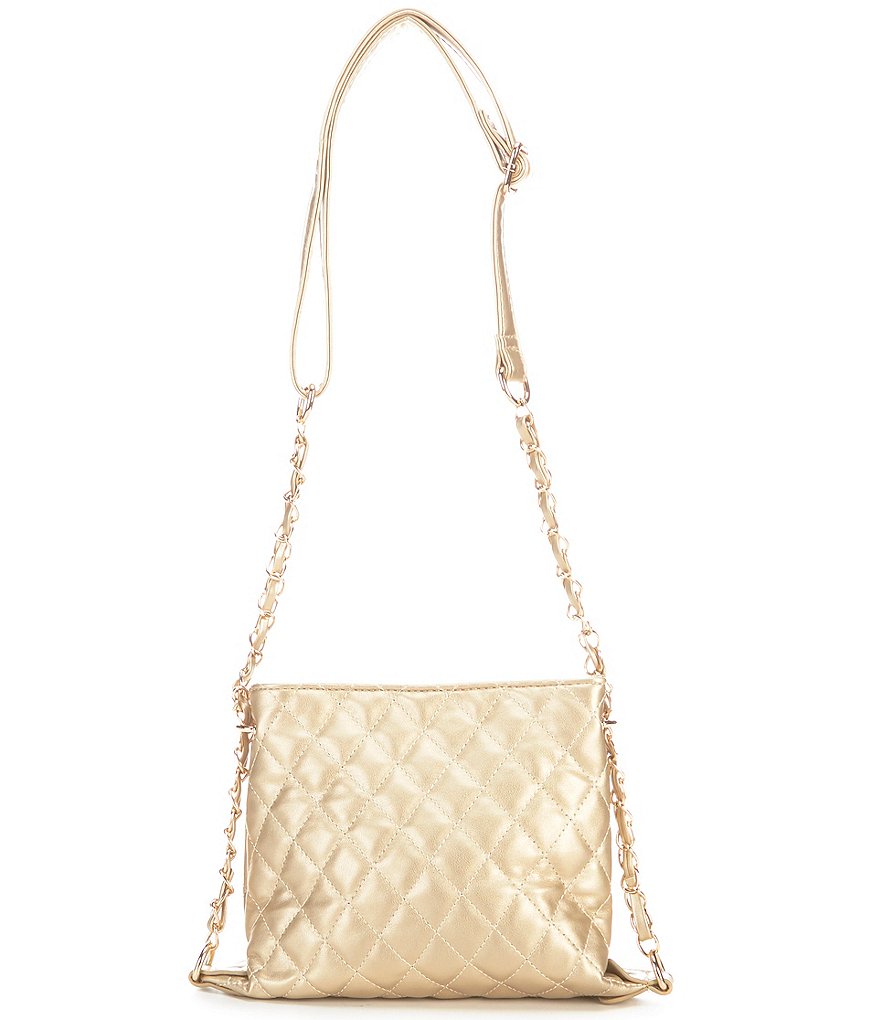 GB Girls Square Quilted Crossbody Handbag