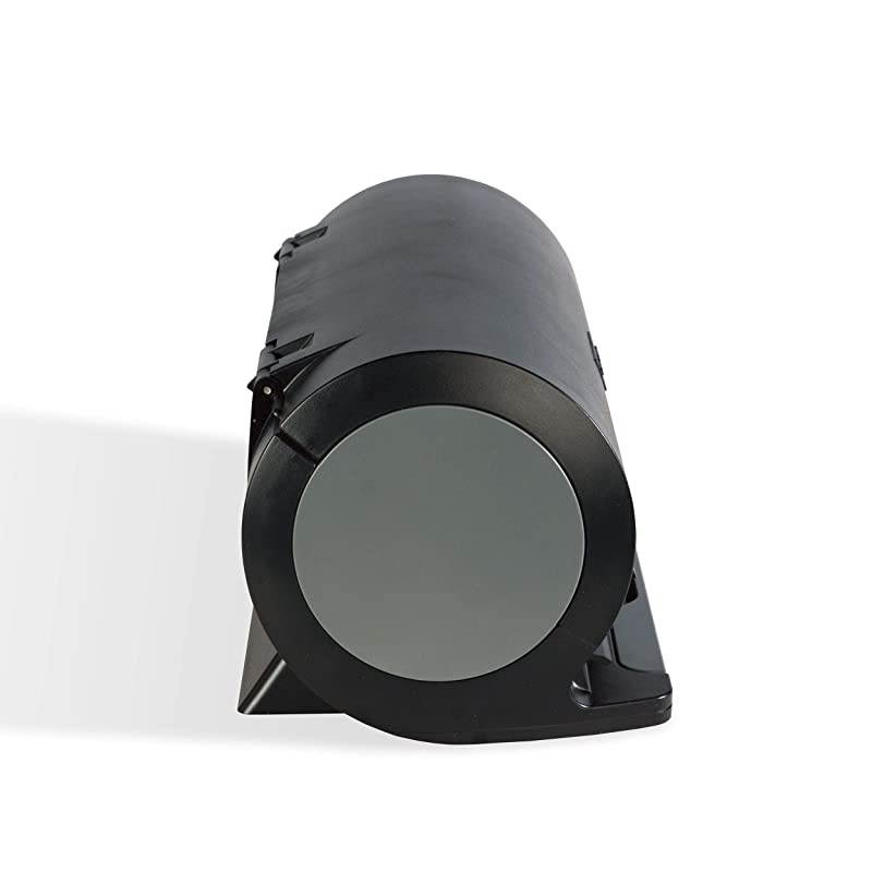 80 Disk Storage Manager - Protect and Organize Media, Durable Hard Plastic in Black, PN85012055