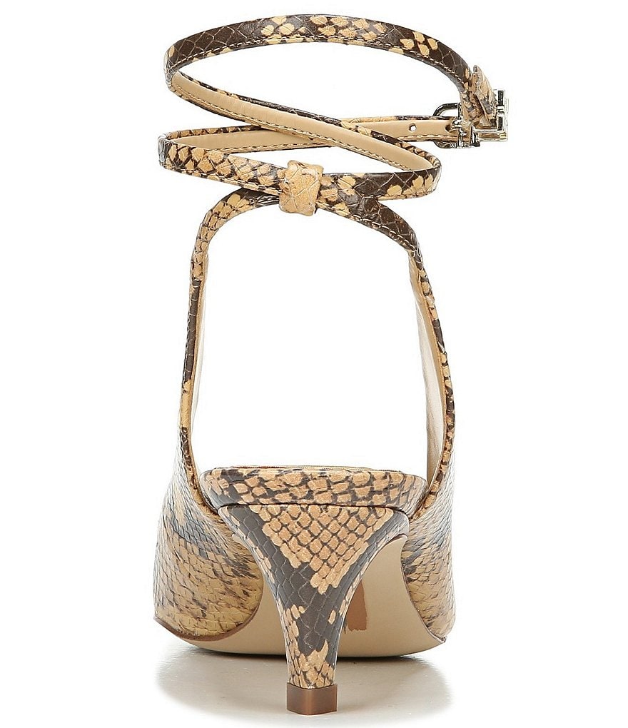 Franco Sarto Citrus Snake Print Pumps