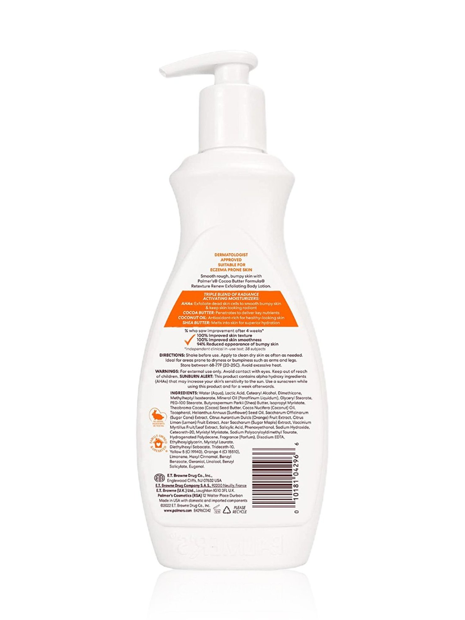 Palmer's Cocoa Butter Formula with Vitamin E Retexture Renew Exfoliating Body Lotion - 400 ml