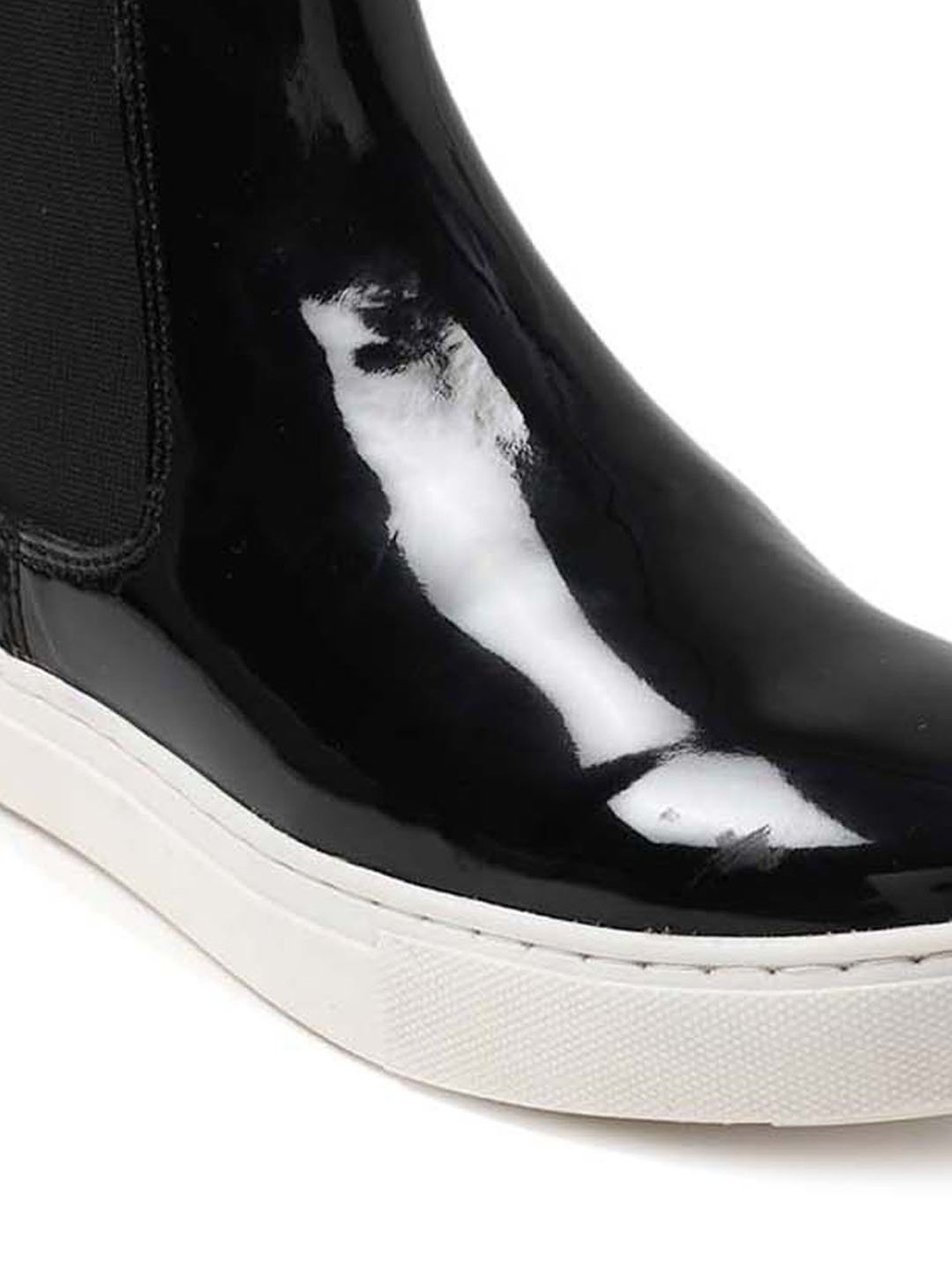 Forever 21 Women's Midnight Black Chelsea Boots