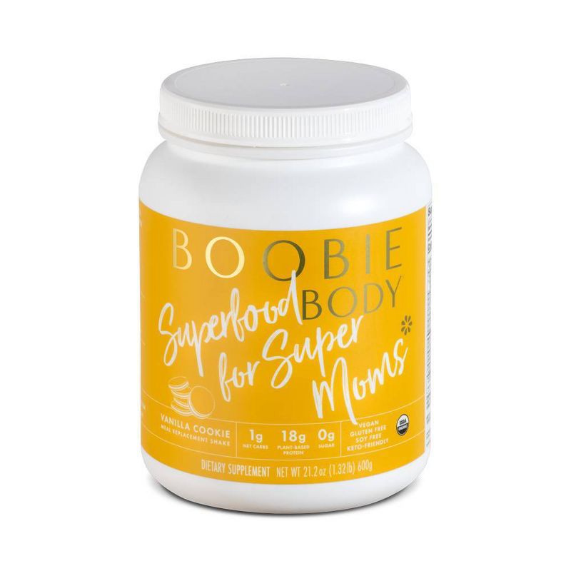 Boobie Bar Body Vanilla Cookie Protein Shake - 21oz