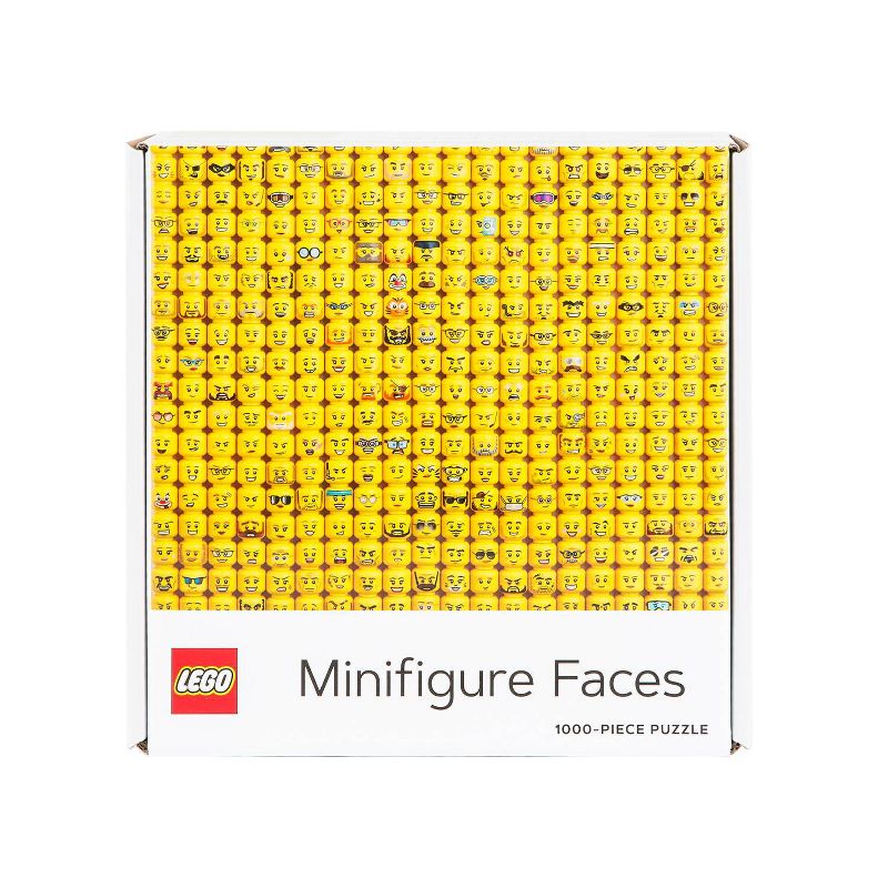 Chronicle Books LEGO Mini Figure Faces Jigsaw Puzzle - 1000pc