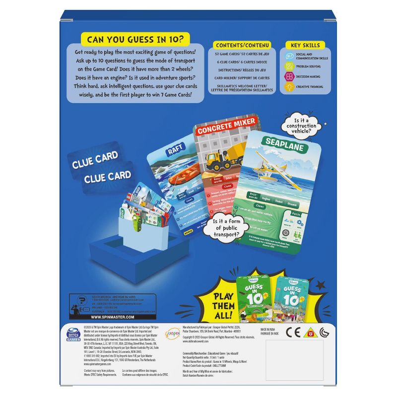 Skillmatic Guess in 10 Things on the Go Game