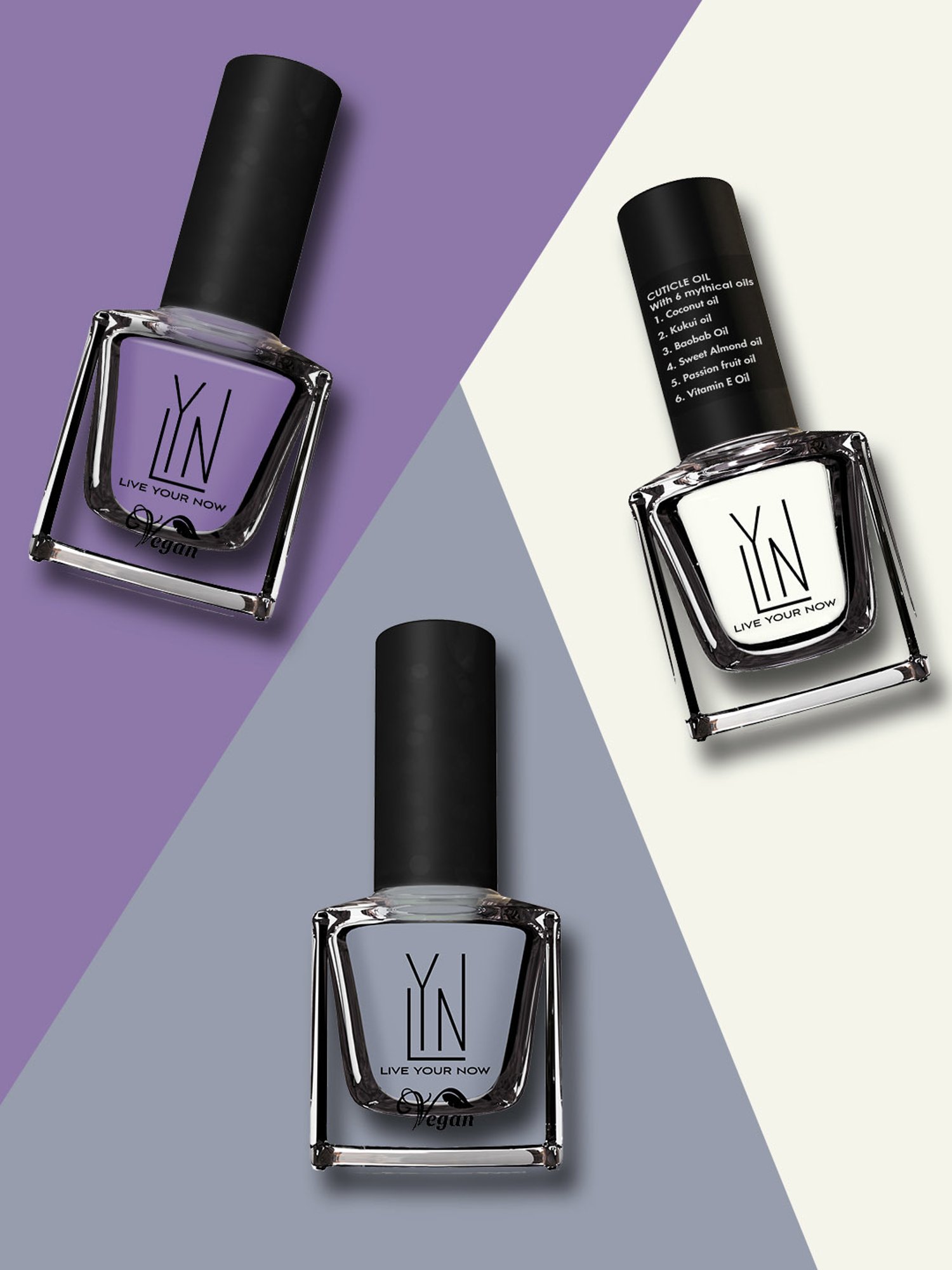 Color Fx Nail Fix Cure-In Mask, Moisturizer, Nail Enamel Remover & Nail Buffer Combo, Pack of 4