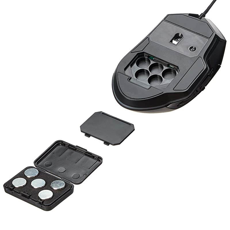 PC Programmable Gaming Mouse | Adjustable 12000 DPI Weight Tuning