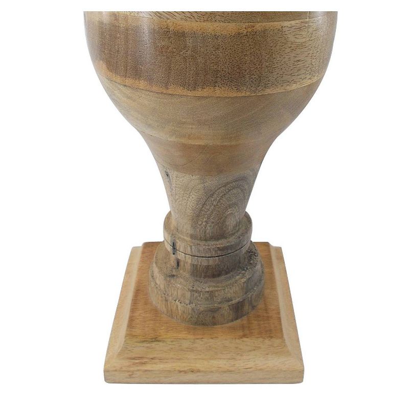 A&B Home Wooden Jar with Lid (6X12")