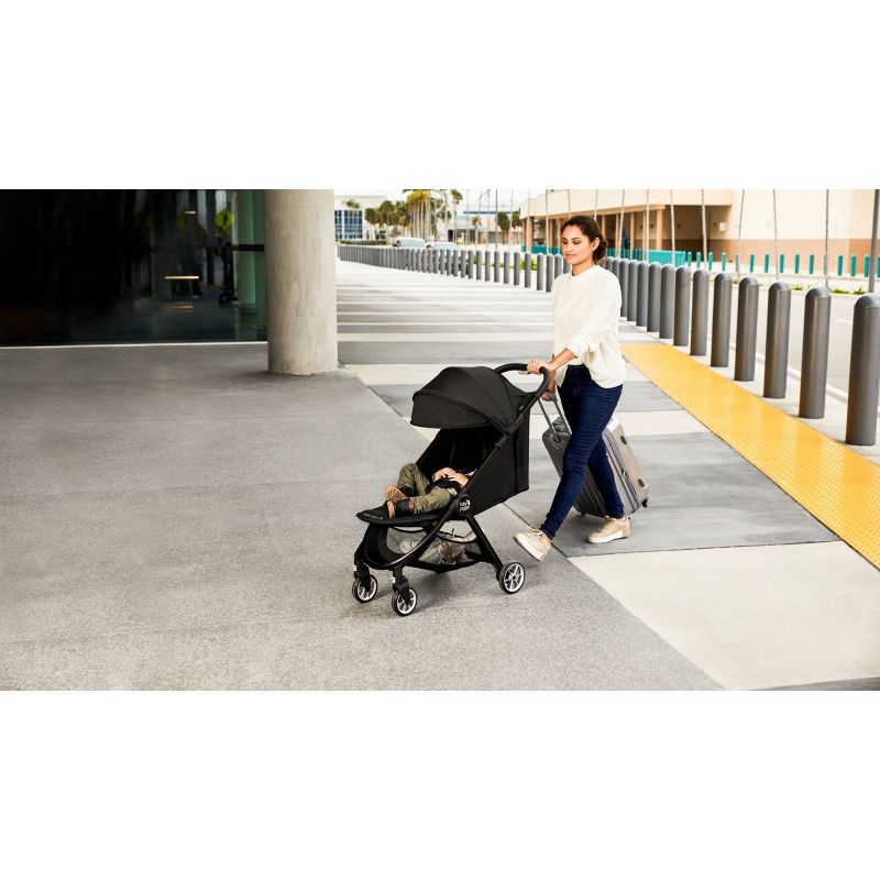 Cybex Balios S Lux Travel System with Aton 2 Infant Car Seat - Deep Black