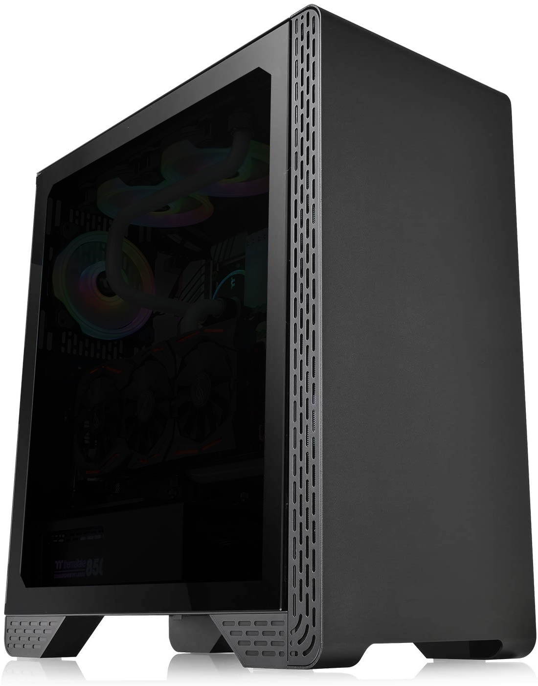 Adamant Custom PRO SERIES 8Core Liquid Cooled Workstation Desktop Computer PC AMD Ryzen 7 5800X 3.8GHz X570 TUF 64Gb DDR4 RAM 2x2TB NVMe SSD 6TB HDD WiFi Bluetooth WIN10 PRO 4MiniDisplay Port