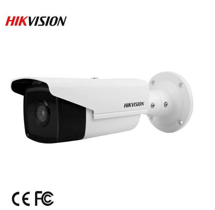 Hikvision UltraHD 4K PoE Bullet Outdoor Security IP Camera DS-2CD2T83G0-I5, 164ft Night Vision, 2.8mm, Built-in Audio Input SD Slot,Compatible with Hikvision ,Support Onvif,IP67