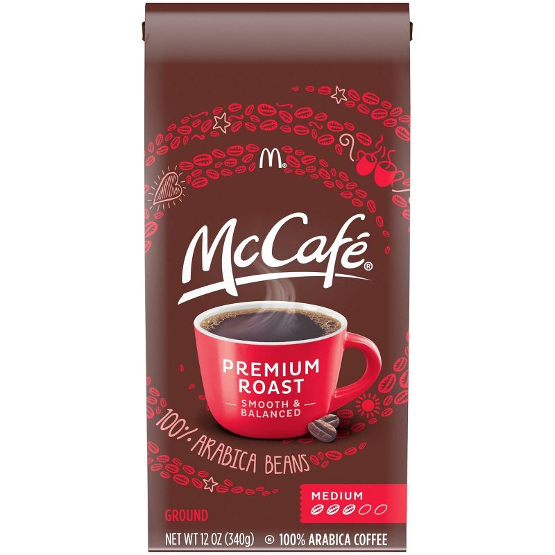 McCafe Premium Roast Ground Coffee -  Medium Roast - 12oz