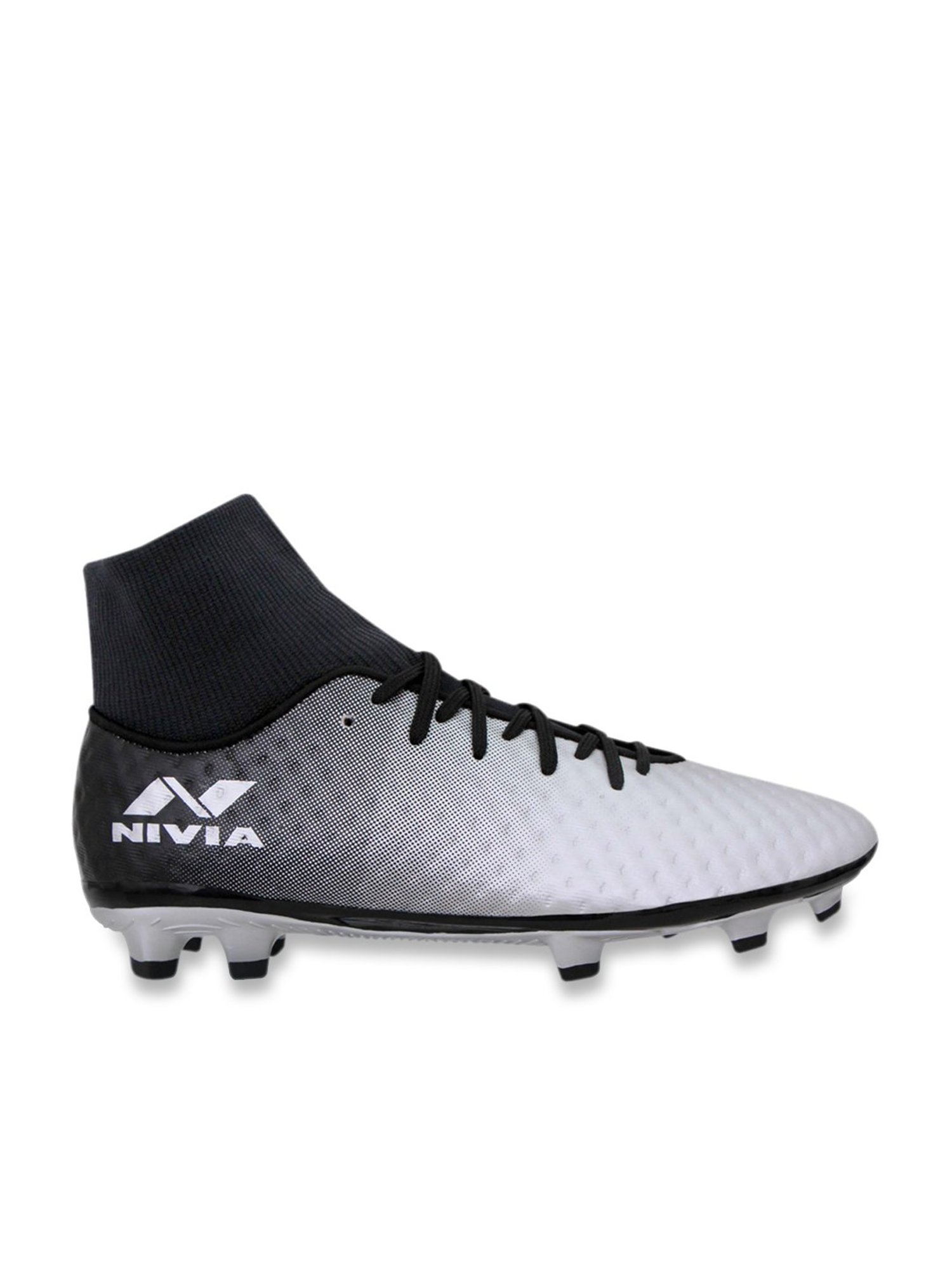 Nivia Oslar Blade 2.0 Silver Football Shoes