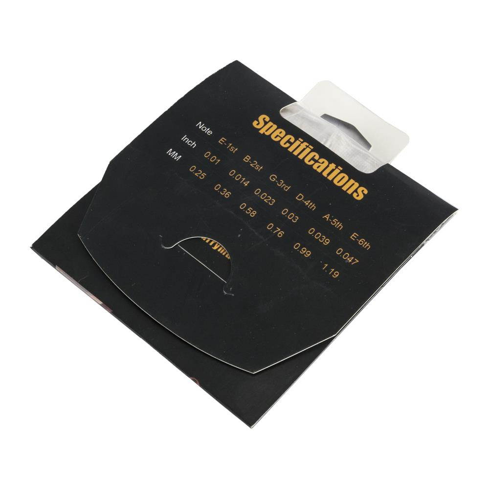 6pcs Stainless Steel Nylon String Guitar Strings Set for Acoustic Guitar