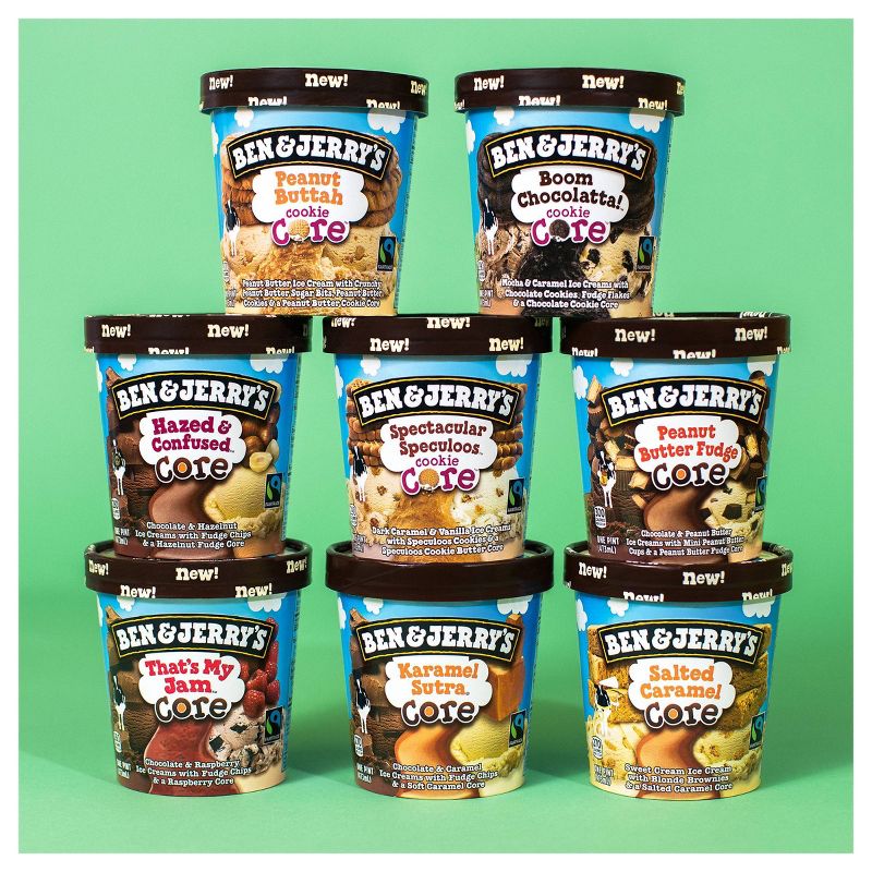 Ben & Jerry's Brownie Batter Core Ice Cream - 16oz