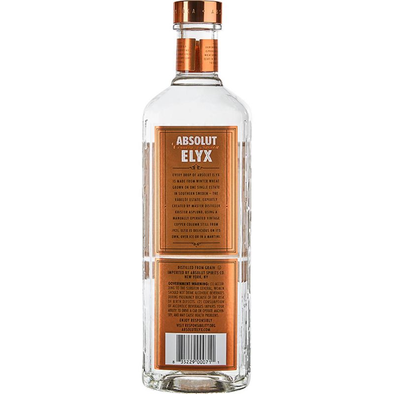 Absolut 750ML Elyx Vodka