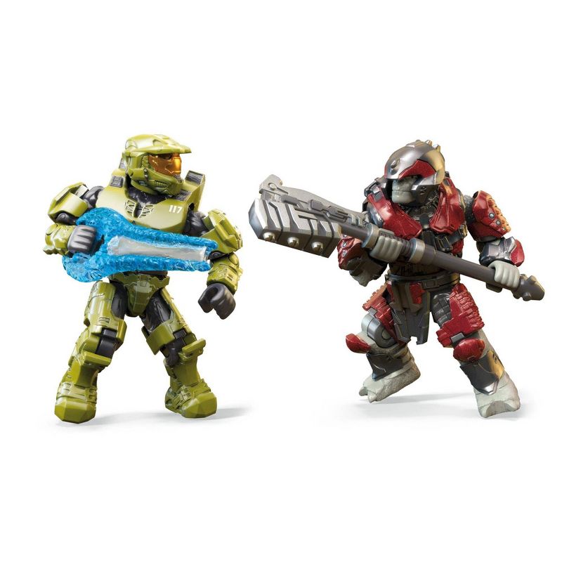 Mega Construx HALO Infinite Master Chief VS Brute Warrior Figure 2 Pk