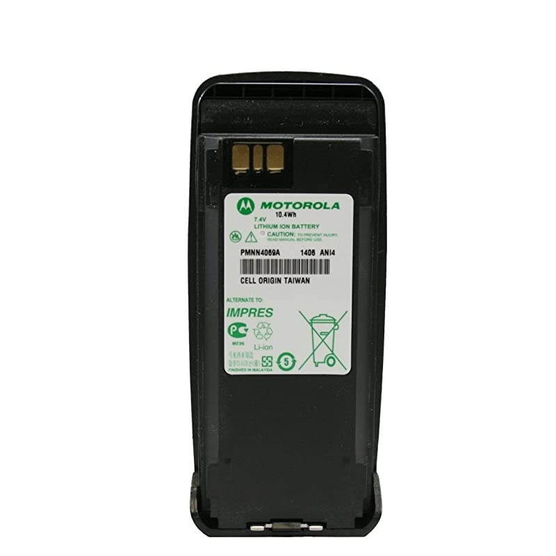 PMNN4069 Submersible Intrinsically Safe Replacement FM OEM Battery for Works with XPR6100 XPR6300 XPR6350 PR6380 XPR6500 IMPRES New