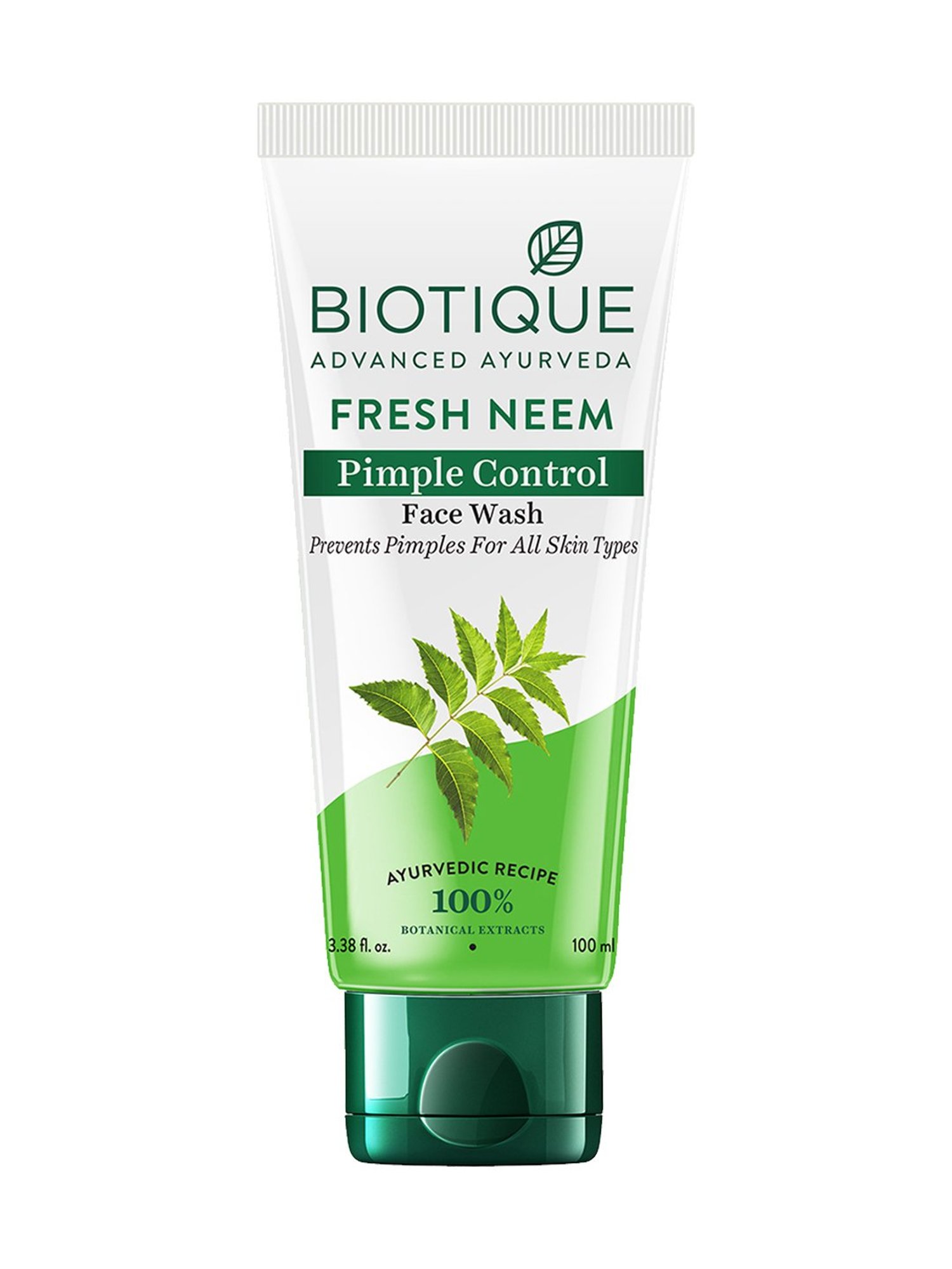 Biotique Fresh Neem Pimple Control Face Wash - 100 ml