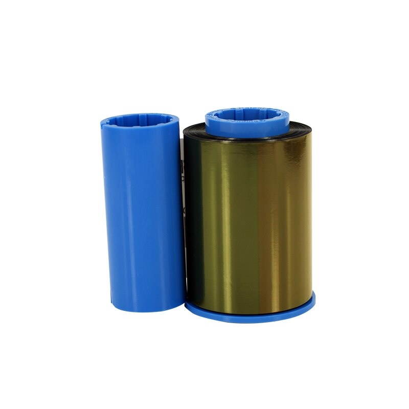 fargo 86200 ymcko color ribbon + 500 pvc cards