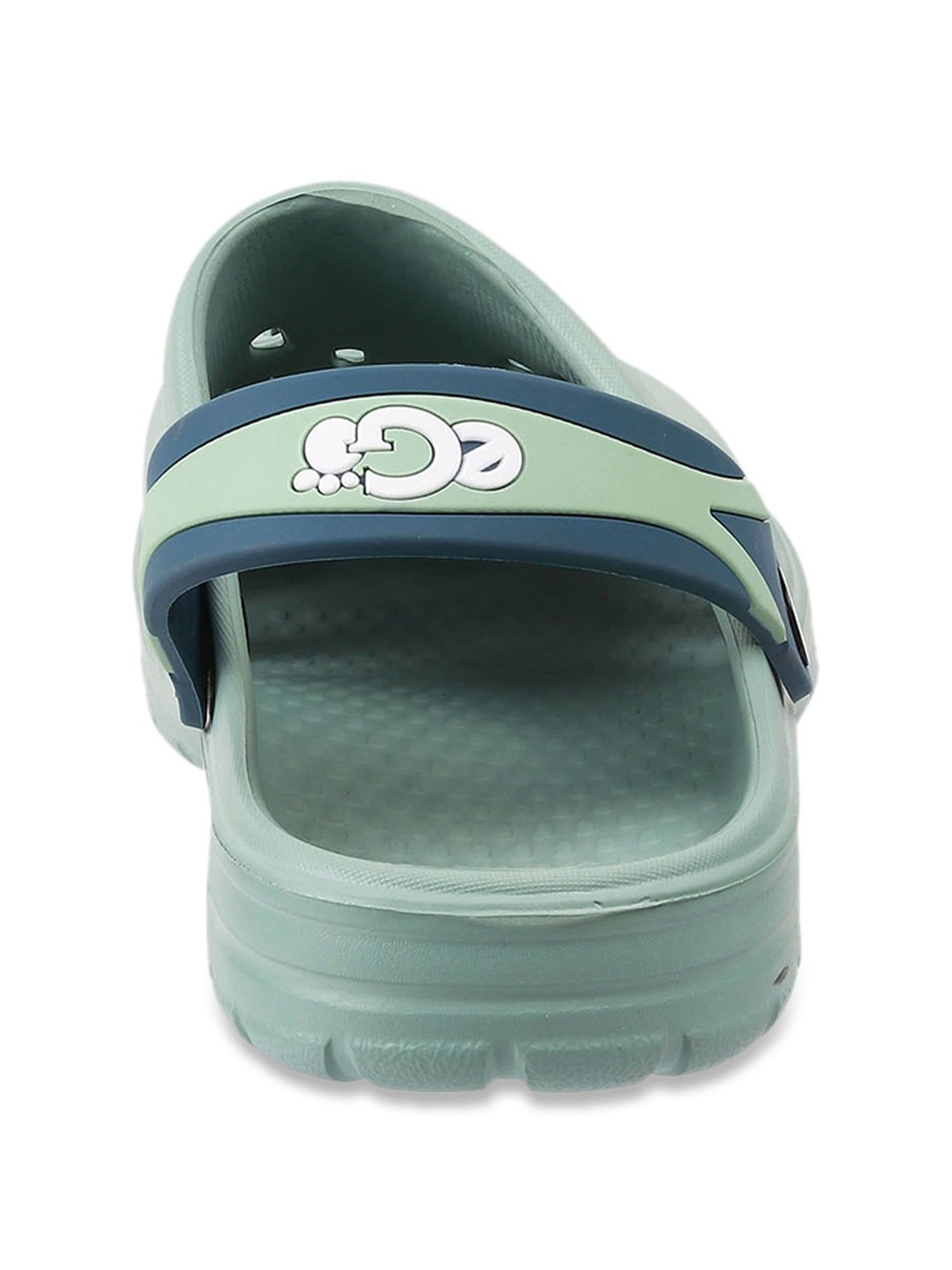 Walkway Men's Green Back Strap Clogs