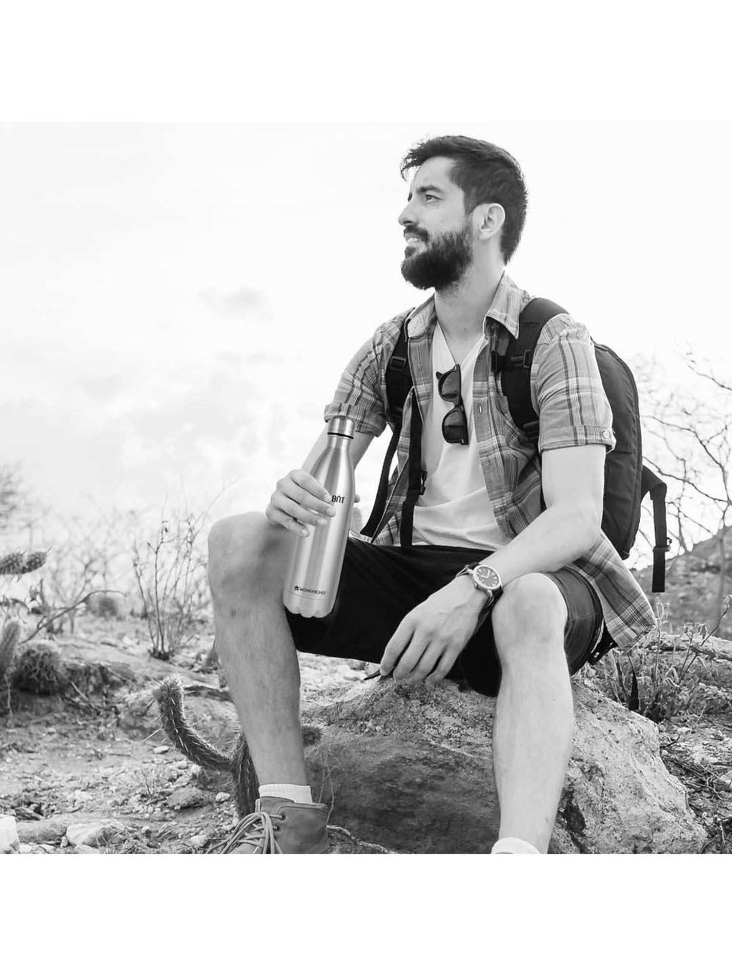 Wonderchef Aqua-Bot Double Wall Vacuum Insulated Flask