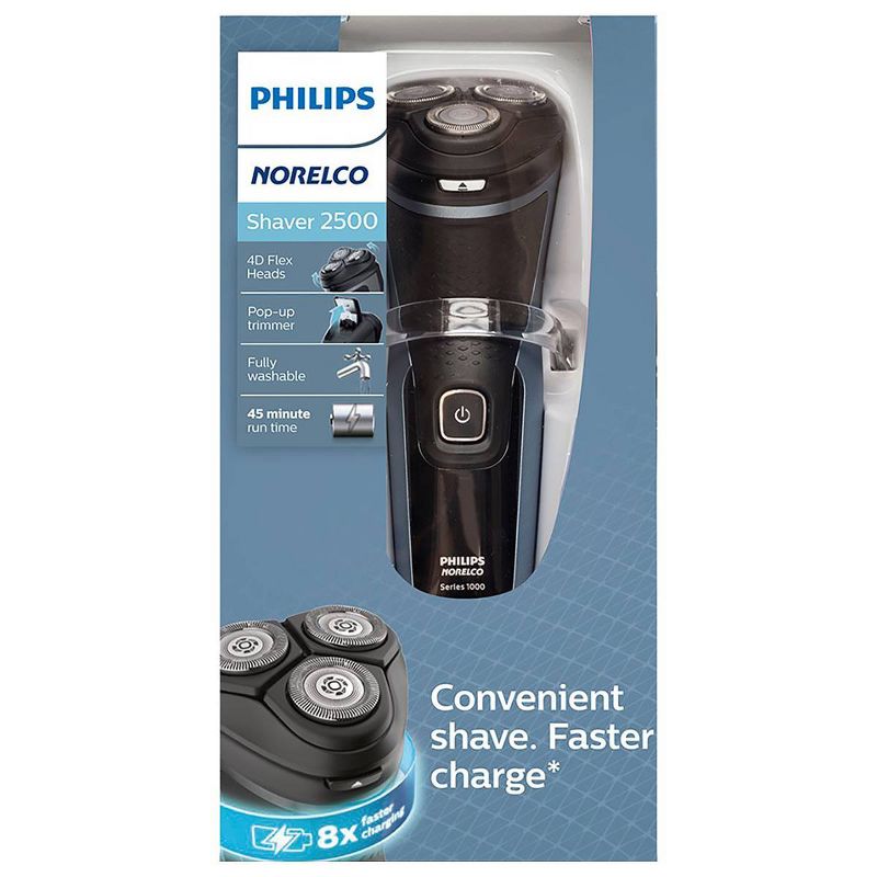 Philips Norelco Wet & Dry Men's Rechargeable Electric Shaver 2500 - S1311/82