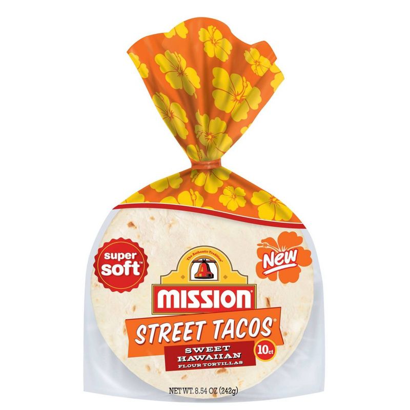 Mission Street Taco Size Hawaiian Tortillas - 10oz/10ct