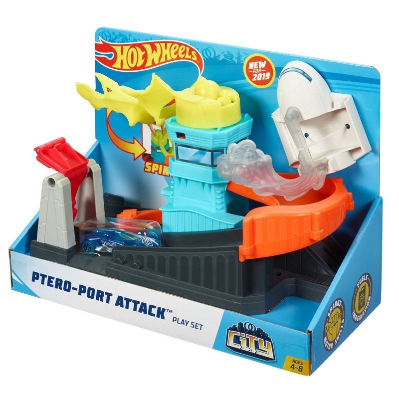 Hot Wheels City Ptero Port Attack Playset