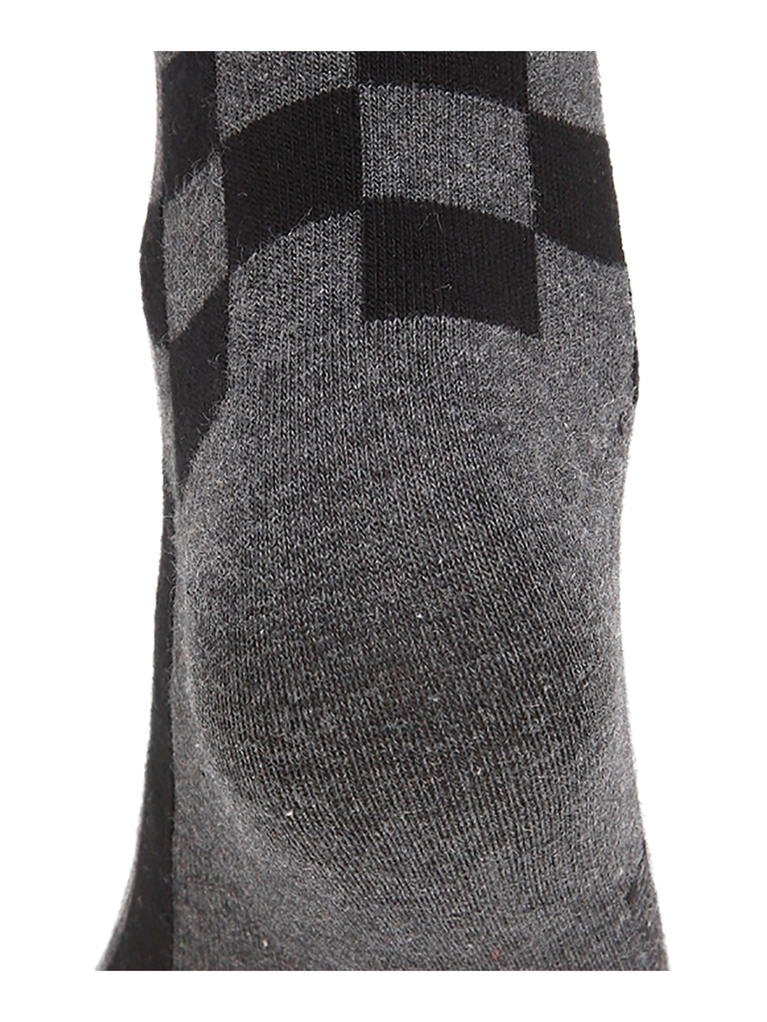 UnderJeans by Spykar Grey Printed Socks