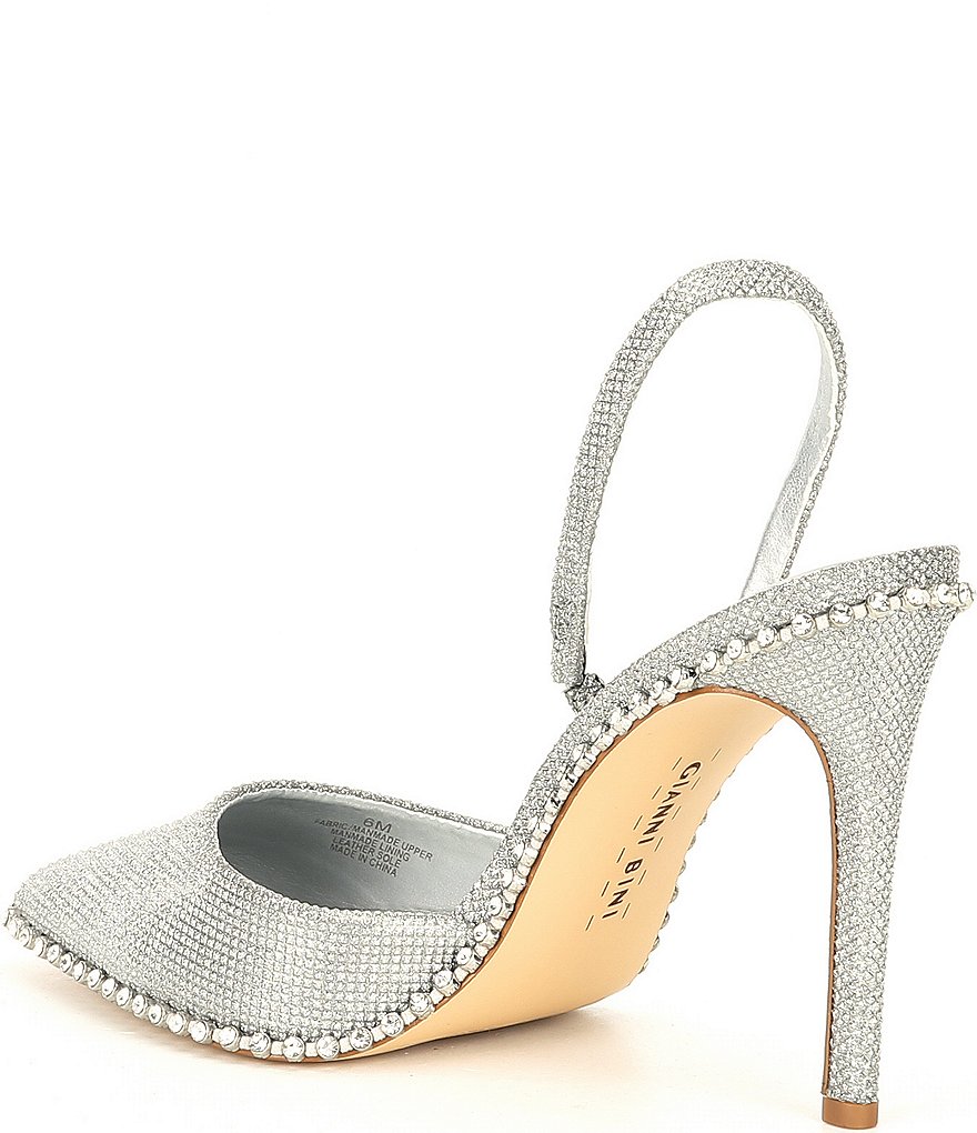 Trotters Kari Pearlized Leather Block-Heel Pumps