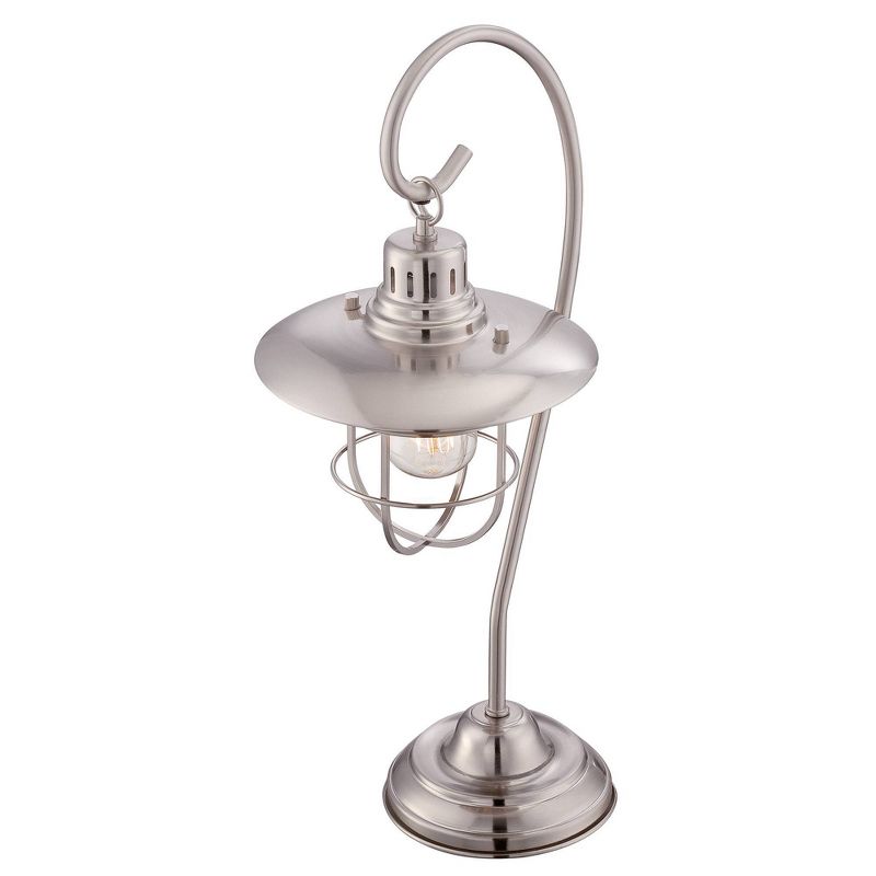 Lanterna II 1 Light Table Lamp (Includes Light Bulb) Silver - Lite Source