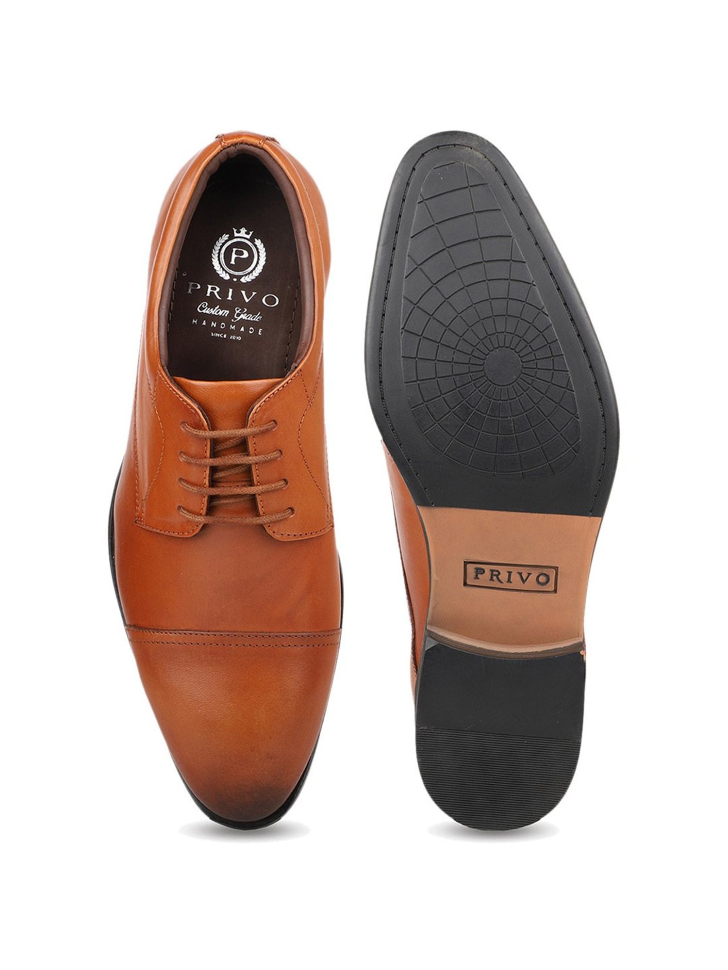 Privo by Inc.5 Men's Tan Derby Shoes