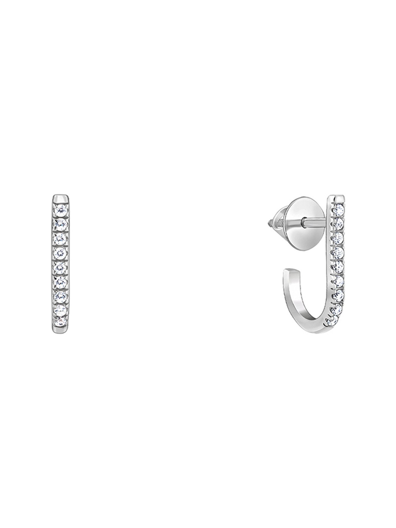 GIVA 92.5 Sterling Silver Jazzy Bali Stud Earrings for Women