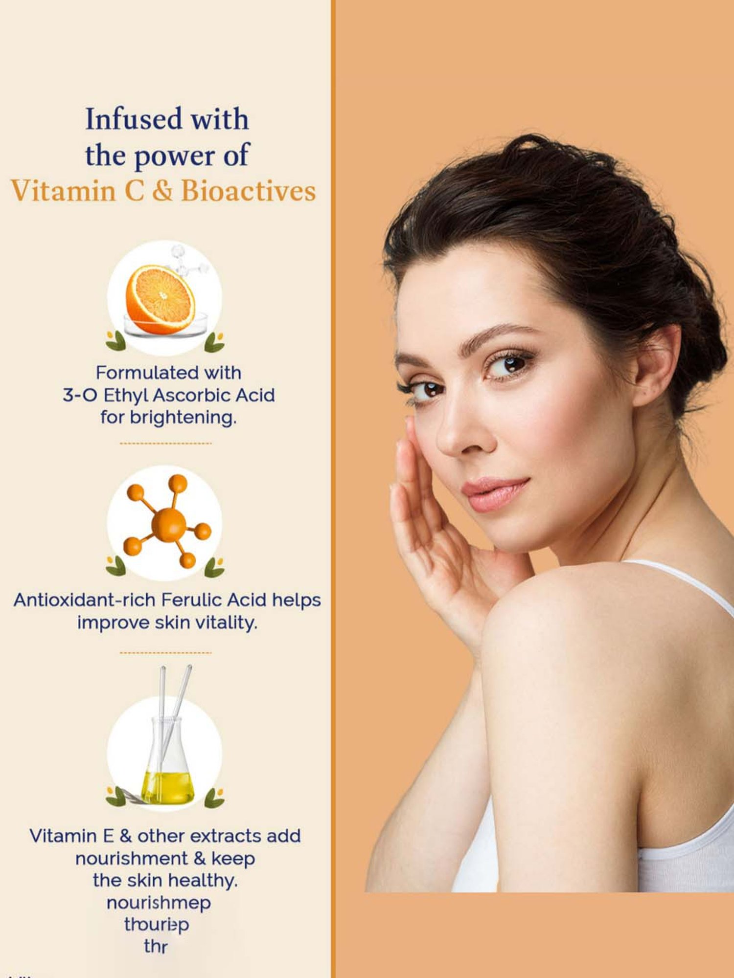 St.Botanica 15% Vitamin C, E & Ferulic Acid Professional Face Serum - 20 ml