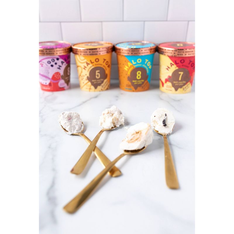 Halo Top Keto Peanut Butter Chocolate Frozen Dessert - 16oz