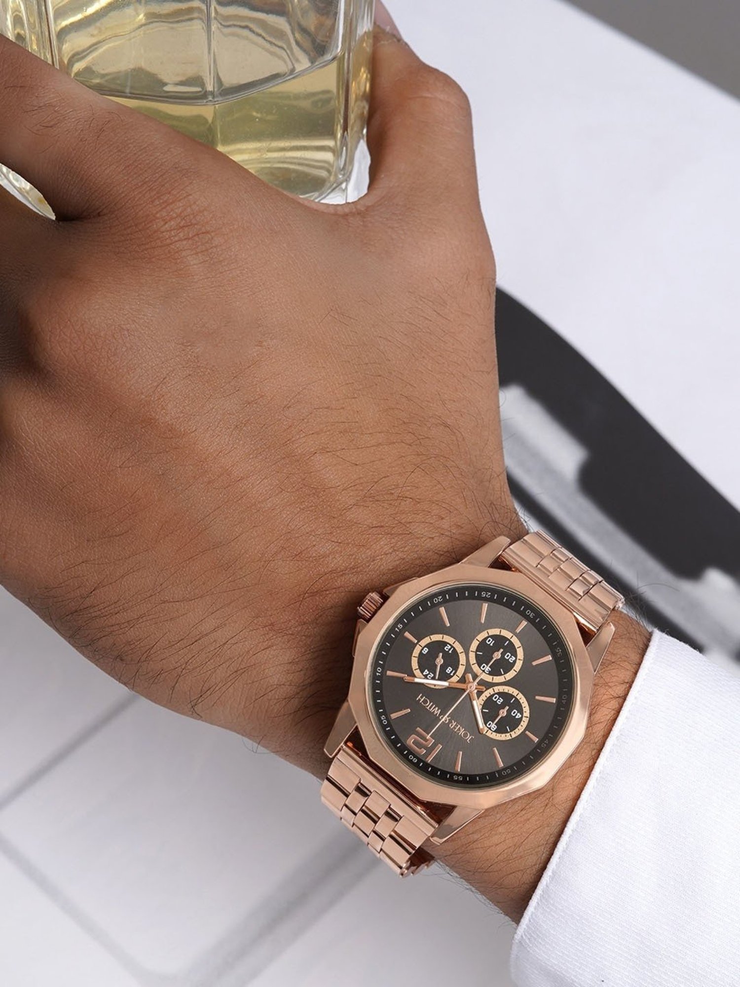 Joker and Witch AMWW666 Daytona Multifunction Watch for Men