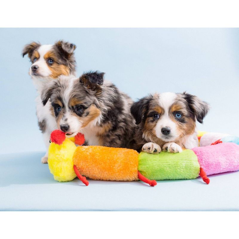 ZippyPaws Caterpillar Deluxe with Blasters Dog Toy - 30"