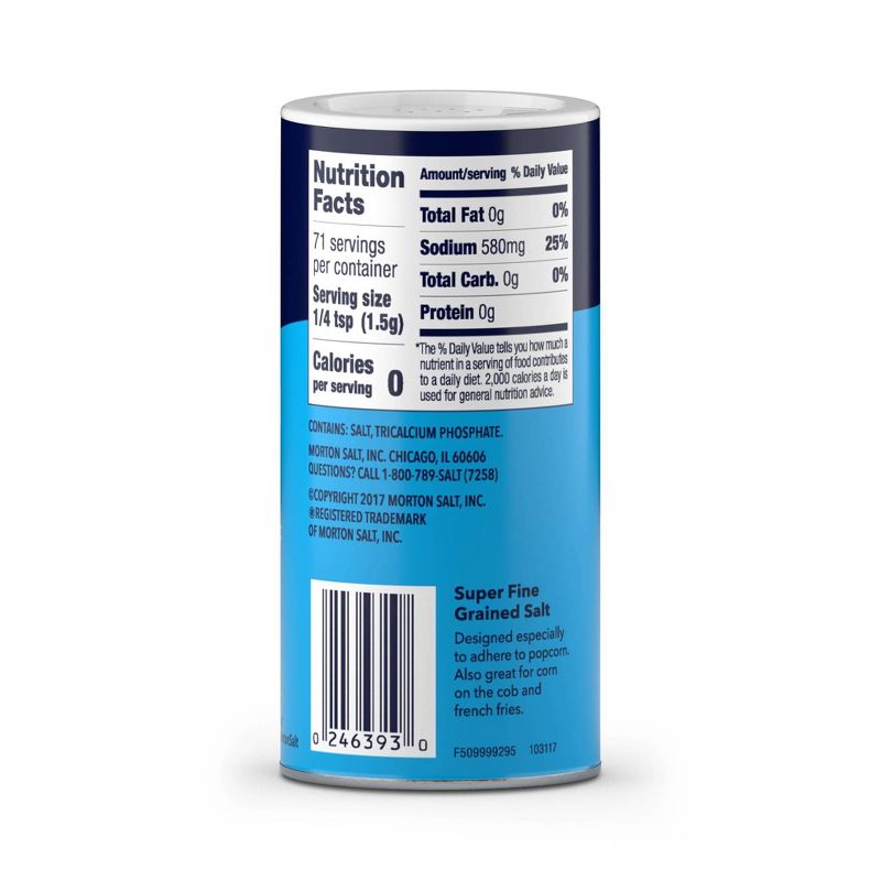 Morton Popcorn Salt - 3.75oz