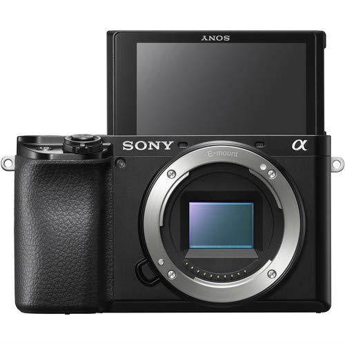 Sony Alpha a6100 Mirrorless Digital Camera (Body Only) and Striker Deluxe Bundle with 12? Tripod