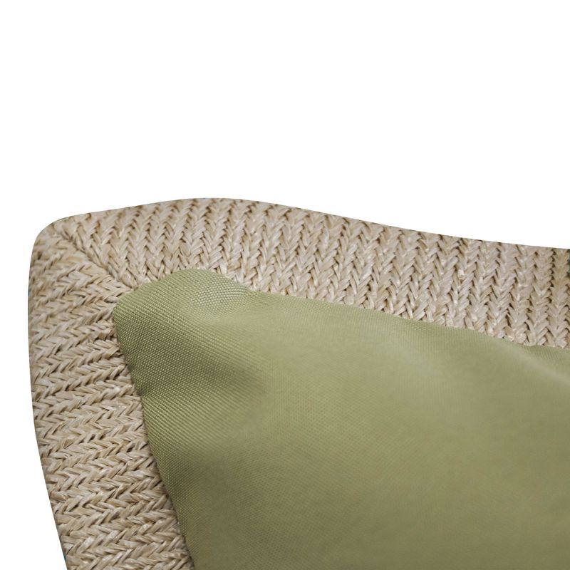 20" x 20" Succulent Square Patio Throw Pillow - New York Botanical Garden