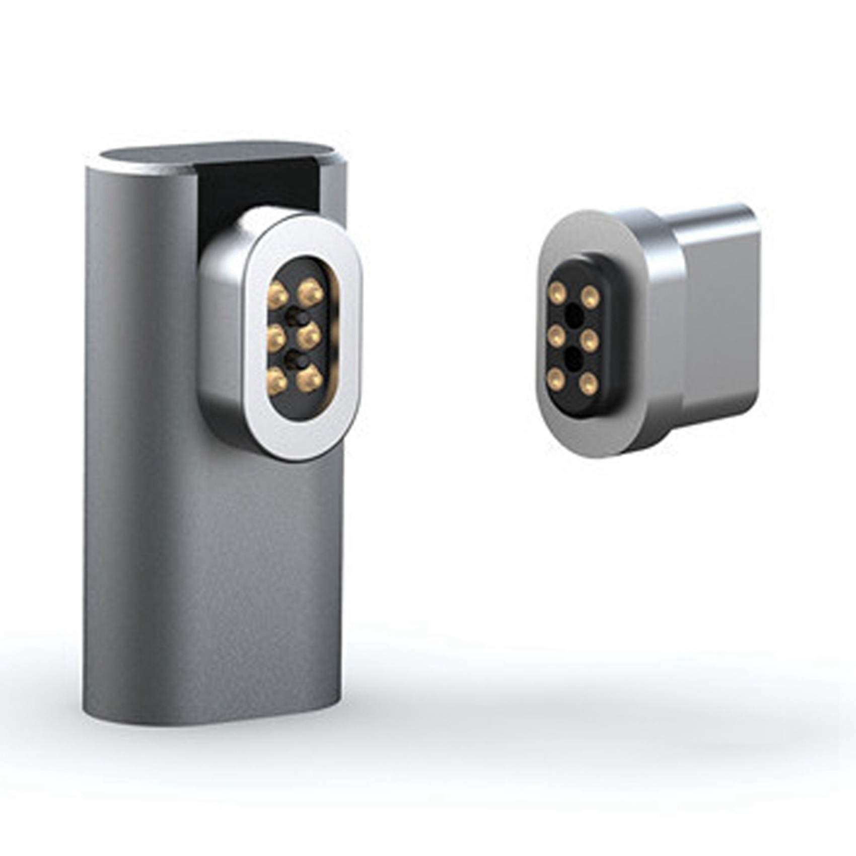 1 Pcs Side Plug Pd100W Fast Charge Computer Adapter & 1 Set VESA Mount Kit for 19 To 27 Inch LED LCD Monitor Screen