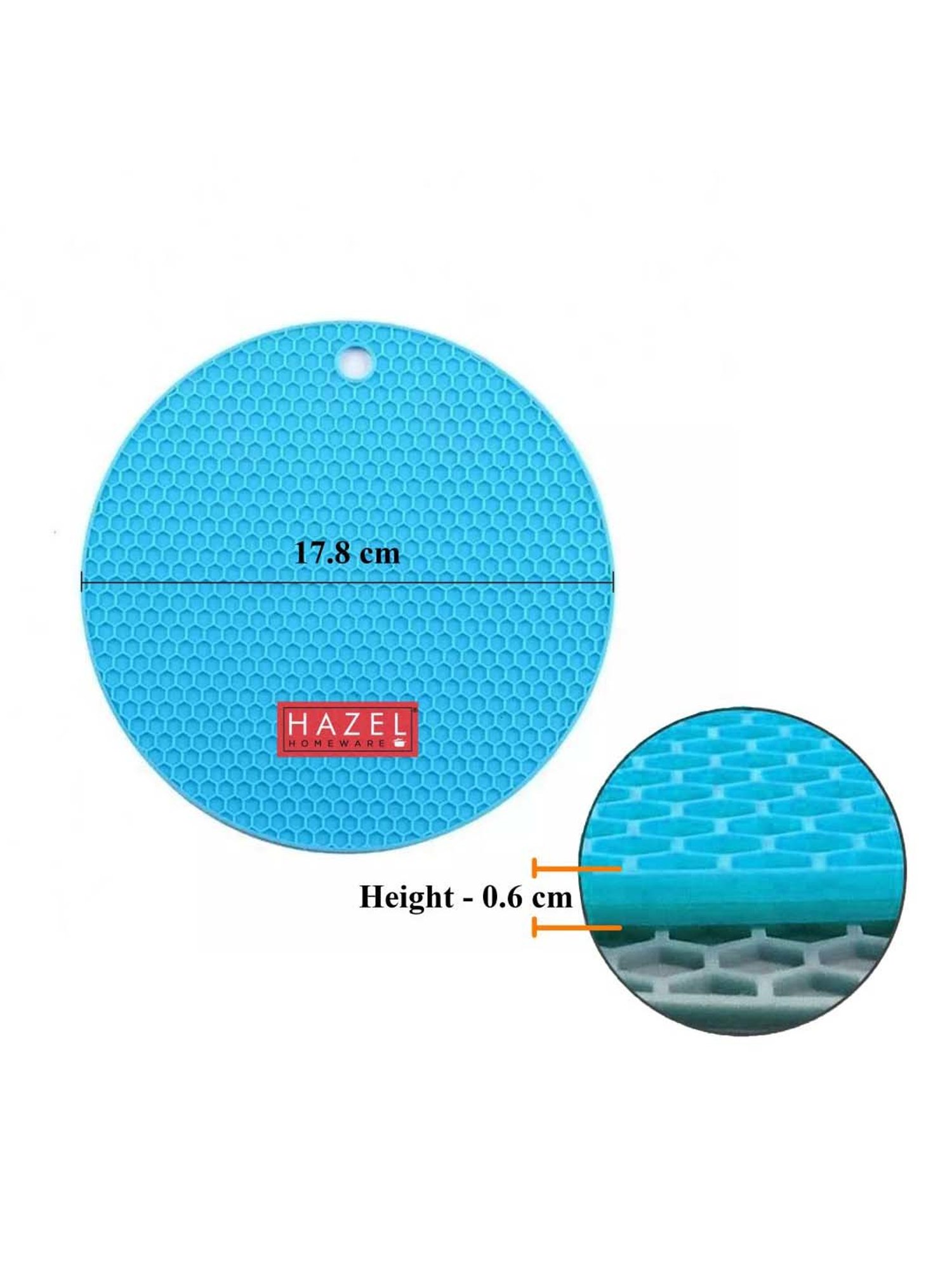 BERGHOFF Leo Pink Silicone Trivet - Set of 1